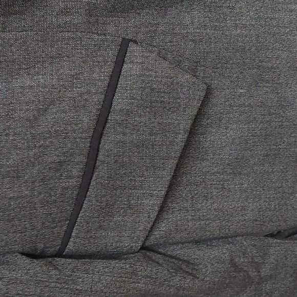 LE CHATEAU Dark gray suit blazer jacket TG / XL front button two pockets - Picture 6 of 9